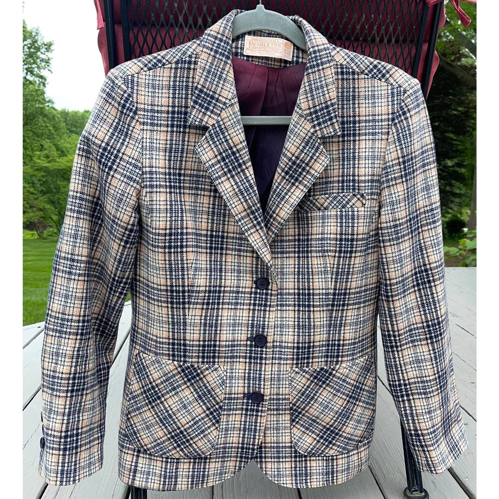Vintage Pendleton 100% Virgin Wool Jacket Size S/M